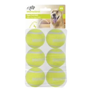 AFP Interactives – Hyper Fetch Super Bounce Tennis Ball (6-pack)