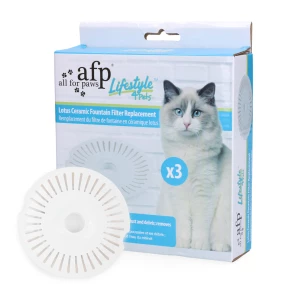 AFP Lifestyle 4 Pets – Lotus Ceramic Fountain Filter Replacement 3 st
