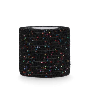 Excellent Animal Glitter Bandage Profi 5 cm – Zwart