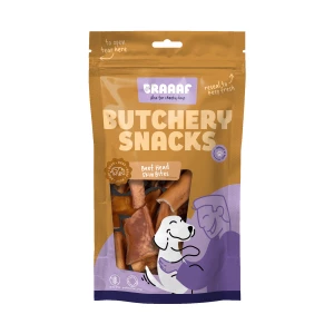 Braaaf Butchery Snacks Runderkophuid stukjes 150 g