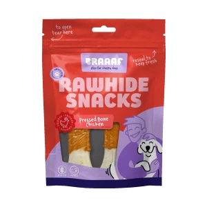 Braaaf Rawhide Pressed Bone Kip – 12,5 cm