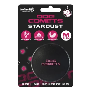 Dog Comets Stardust Zwart/Roze M