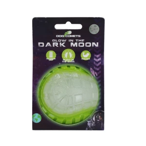 Dog Comets Glow In The Dark Moon Bal M Groen