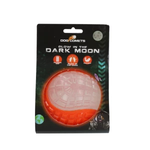 Dog Comets Glow In The Dark Moon Bal L Oranje