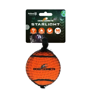 Dog Comets Tennisbal Starlight M Oranje
