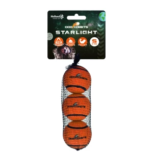 Dog Comets Tennisbal Starlight S Oranje (3-pack)