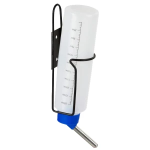 Drinkfles met houder uit metaal 250 ml