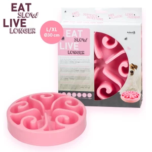 Eat Slow Live Longer Original Roze L
