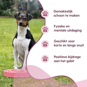 Eat Slow Live Longer Original Roze L - Afbeelding 4