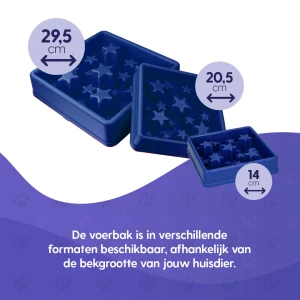 Eat Slow Live Longer Star Blauw XS - Afbeelding 6