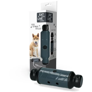 Eat Slow Live Longer Feed & Treat Roller Grijs L