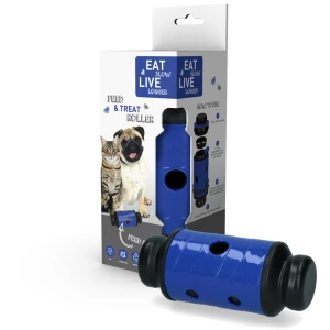 Eat Slow Live Longer Feed & Treat Roller Blauw S