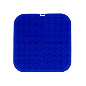 Eat Slow Live Longer Lick Mat Quad Blauw - Afbeelding 2