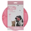 Eat Slow Live Longer Lick Mat Soccer Ball Roze