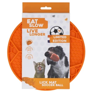 Eat Slow Live Longer Lick Mat Soccer Ball Oranje (Limited Edition EK)