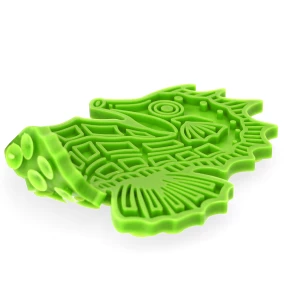 Eat Slow Live Longer Lick Mat Seahorse Groen - Afbeelding 3