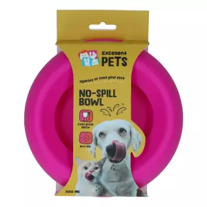Excellent Pets No-Spill Bowl 300ml Roze S