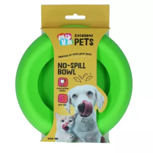 Excellent Pets No-Spill Bowl 300ml Groen S