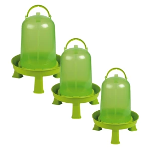 Gaun Pluimvee Drinktoren op Pootjes Limoengroen 5 l - Afbeelding 5