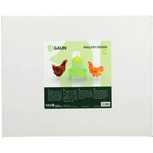 Gaun Pluimvee Voertoren op Pootjes Limoengroen 4 kg - Afbeelding 5