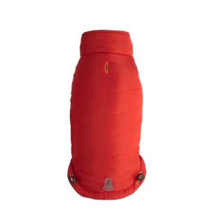 Goo-eez Mock Neck Signature Wrap Jacket XXS Rood/Zwart - Afbeelding 6