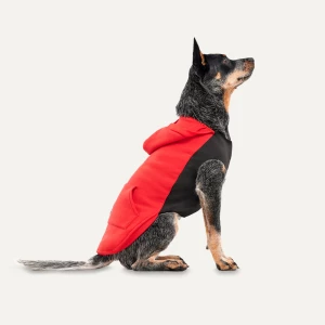Goo-eez Kangaroo Fleece Hoodie S Rood/Zwart