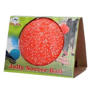 Jolly Soccer Ball Oranje/Wit S (15 cm)