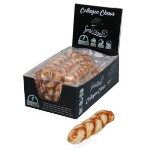Luna's Choice Collagen Chews Braid Kip M - Afbeelding 3