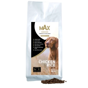 Max Adult Geperste Brokken Kip & Rijst 3 kg