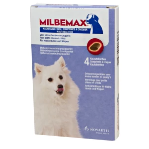 Milbemax Kauwtabletten Hond Klein Chewy 