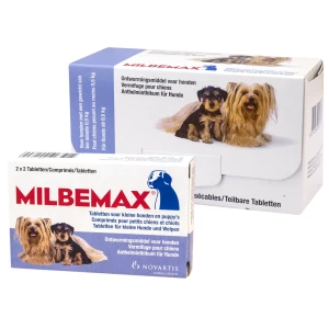 Milbemax Tabletten Puppy/Kleine hond <5kg 2 tabl. - Afbeelding 2
