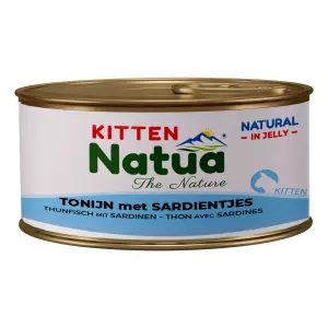 Natua Natural Classic Can Kat Tonijn met sardine (kitten)