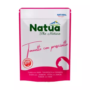 Natua Natural Pouch Kat Tonijn met ham