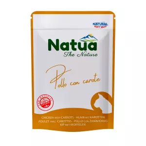 Natua Natural Pouch Kat Kip met wortel