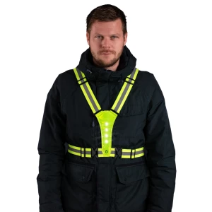 Nightwalk Human Safety Harness Geel - Afbeelding 3