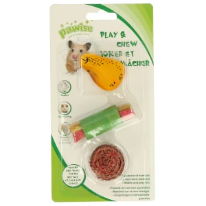 Pawise Wooden Loofah Pretty Toys