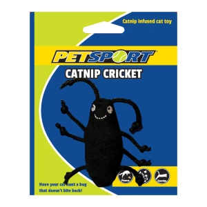 Petsport Catnip Cricket Zwart