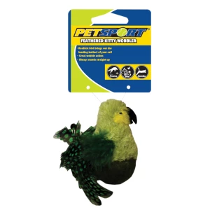Petsport Feathered Kitty Wobbler Groen