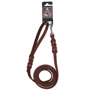 Spotted! Pro Leren Showlijn Bruin 1,8 x 180 cm (Musketon) - Afbeelding 2