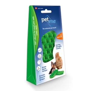 Pet+Me Cat Hair Brush Lang haar Groen